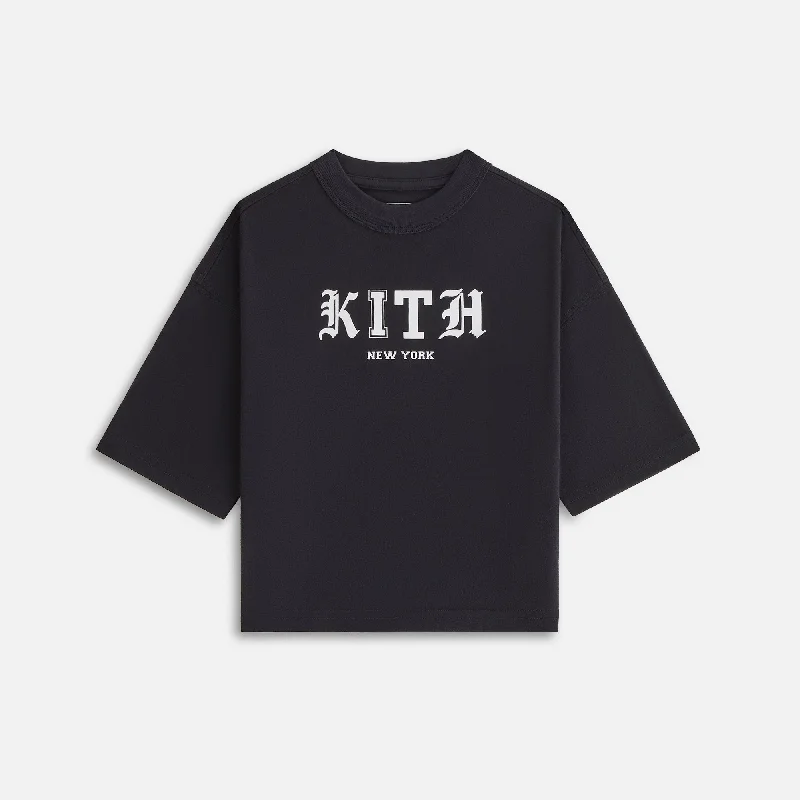 Kith Kids Novelty Logo Leonard Tee - Black