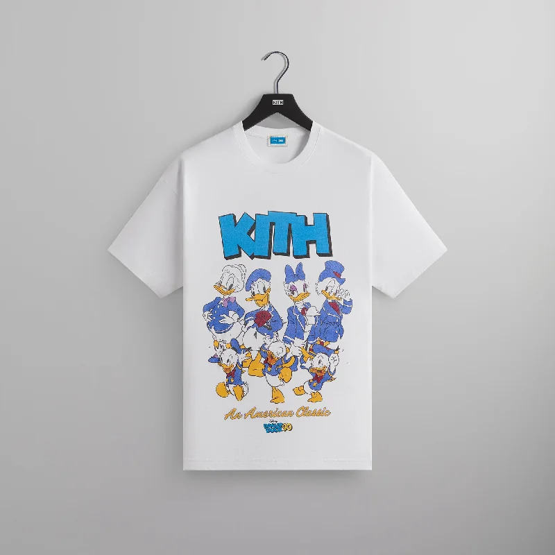 Disney | Kith for Donald Duck Family Vintage Tee - White