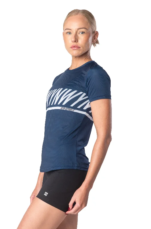 Women's WYN Active Fly Tee - Navy