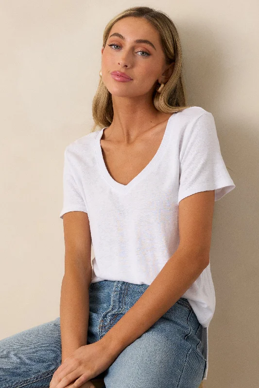 Z-Supply Beachport White Tee